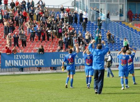 FC Bihor va juca joi cu Baia Mare după trei victorii consecutive